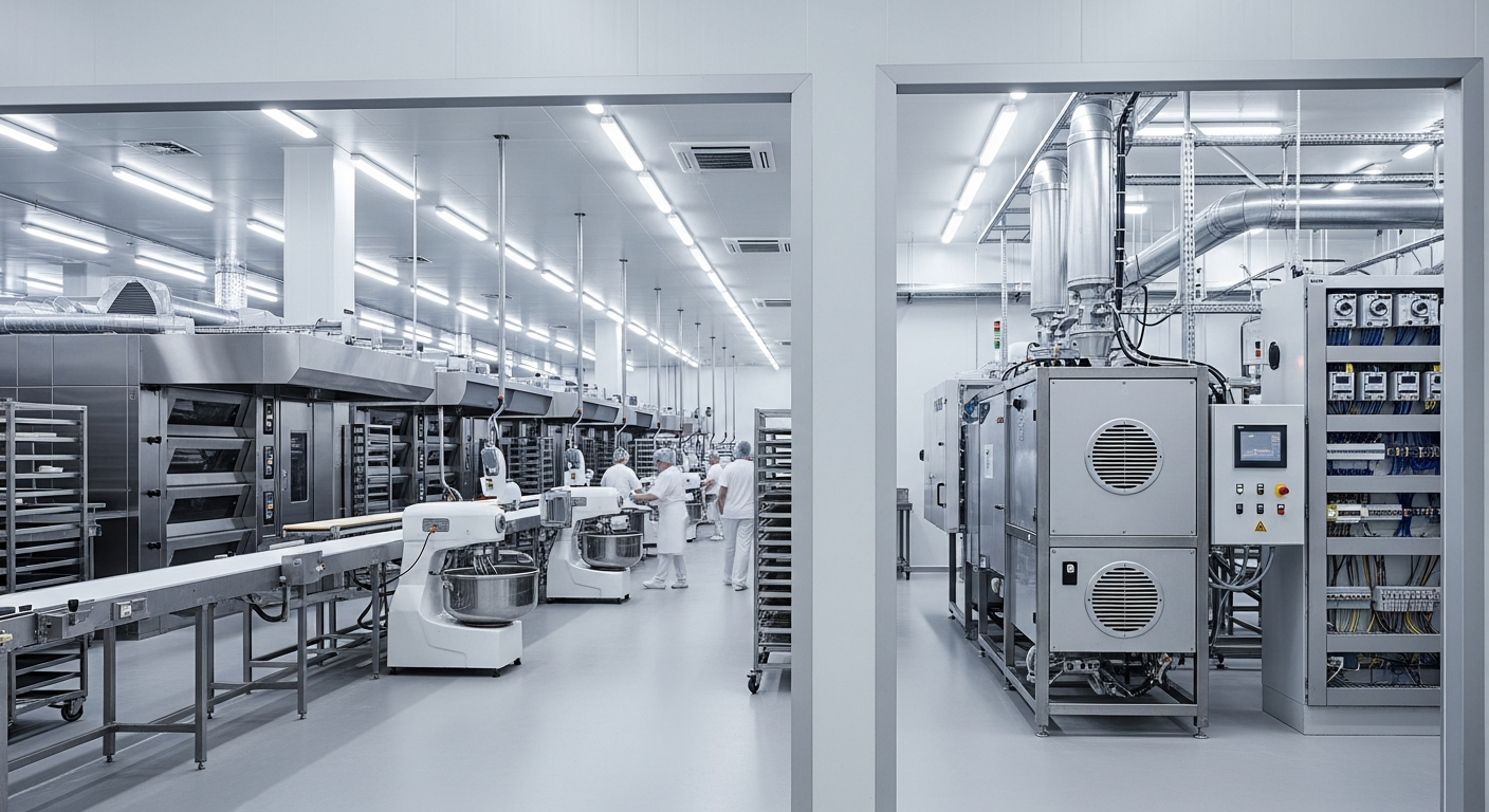 Commercial Bakery Energy Installation